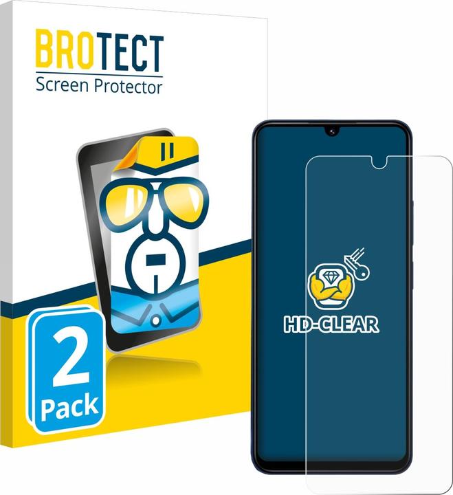 Actual product image BROTECT Screen Protector Clear (2 Piece, Xiaomi Redmi Note 14 5G)