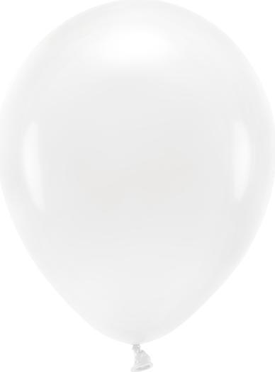 Productafbeelding Partydeco Eco Ballonnen 30cm pastel, wit (1 pkt / 100 st.)