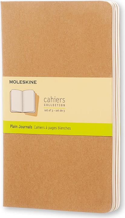 Immagine prodotto Moleskine Cahier Large Set di 3 (130 x 210 mm, Nessuna, Copertina morbida)