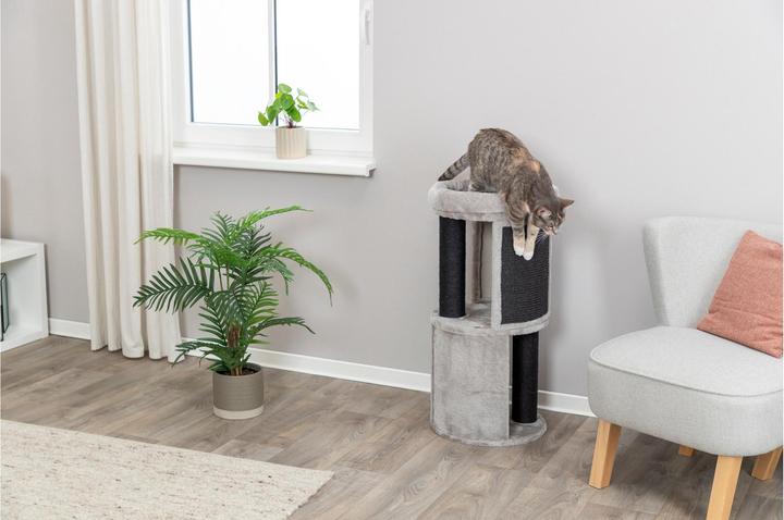 Actual product image Trixie Cat Tower Giorgia, Ø 38 x 82 cm, grey (82 cm, Grey)