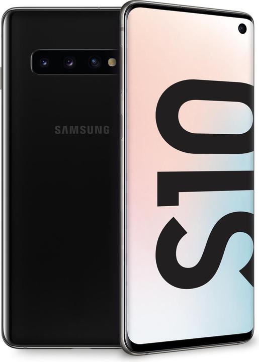 Samsung Galaxy S10 (128 Go, Prism Black, 6.10", Double SIM hybride, 16 Mpx, 4G)