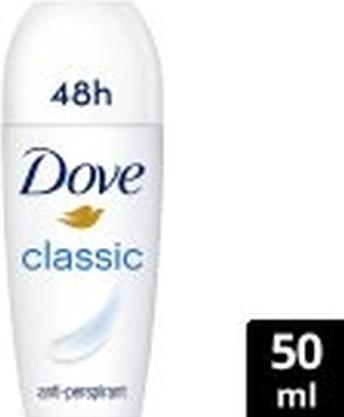 Produktbild Dove Classic Roll-On Antiperspirant 0% Alcohol (Roll-on, 50 ml)