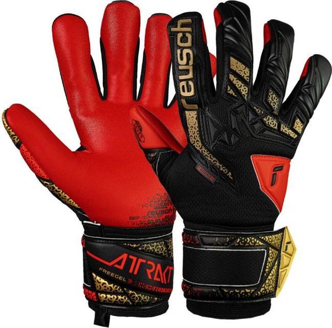 Reusch Attrakt Freegel Silber Torwarthandschuhe (10.5)