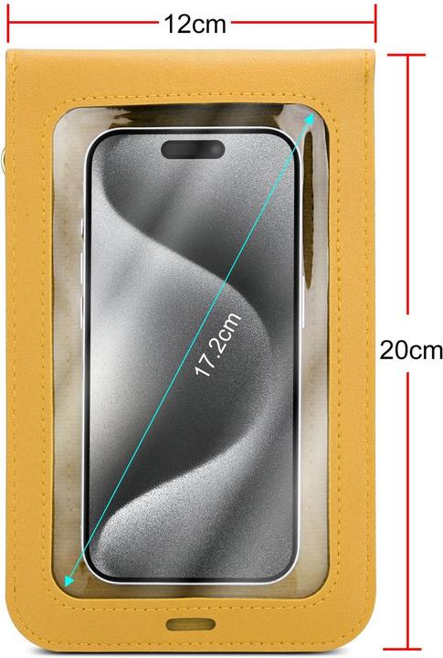 Actual product image Cadorabo Shoulder Bag Phone Case for Samsung Galaxy TREND 2 for Women (Samsung Galaxy Trend 2)