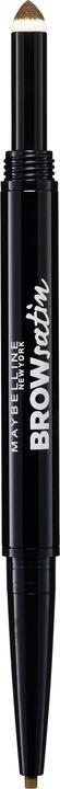 Actual product image Maybelline New York Brow Satin Duo (Medium Brown)