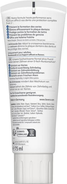 Actual product image Lavera Toothpaste Complete Care fluoride-free 75 ml (75 ml)