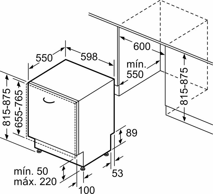 Actual product image Bosch Hausgeräte SMH4ECX28E Series 4