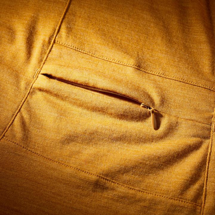 Actual product image Forclaz Merino-Tanktop Damen - Merino Fresh gelb (M)
