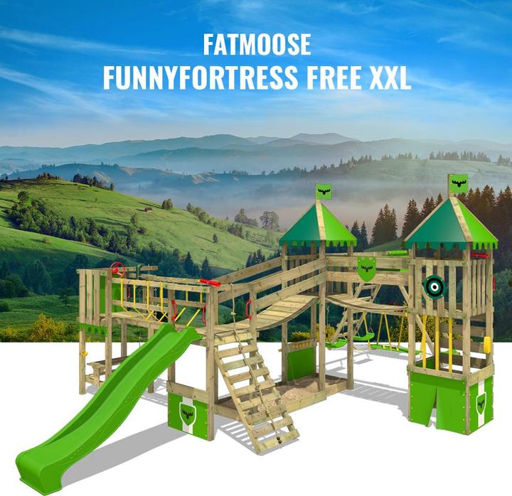 Actual product image Fatmoose FunnyFortress Free XXL