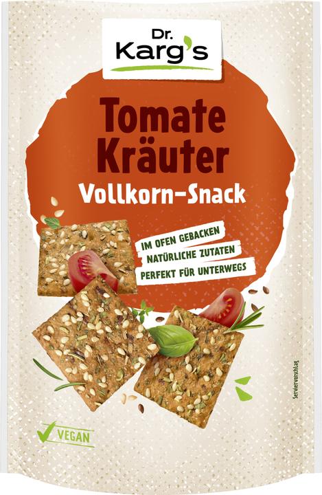 Produktbild Dr. Karg's Tomaten Kraeuter Snack (123 g)