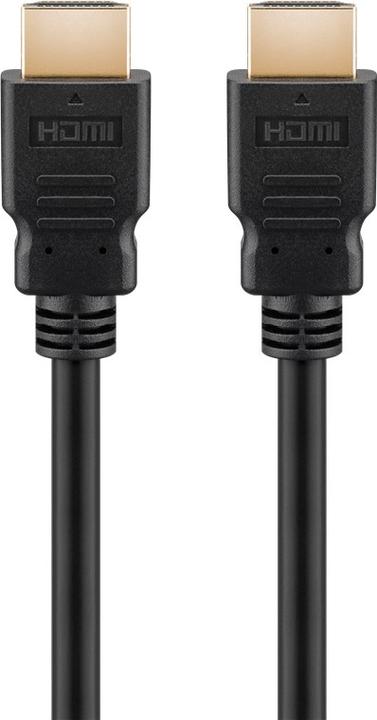 Produktbild Goobay Series 2.1 8K Ultra High-Speed HDMI™ Kabel mit Ethernet, zertifiziert, 0.5 m, Schwarz (0.50 m, HDMI)