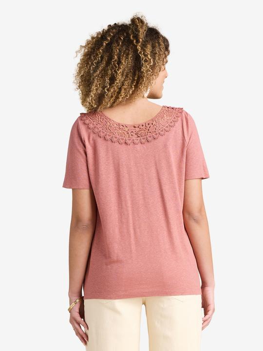 Image du produit Envie de Fraise Wendbares Umstandsshirt mit Makramee-Spitze (W32/L34)