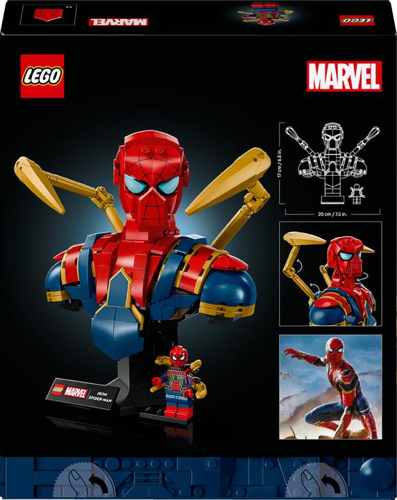 Produktbild LEGO Iron Spider-Man Büste (76326, LEGO Marvel)
