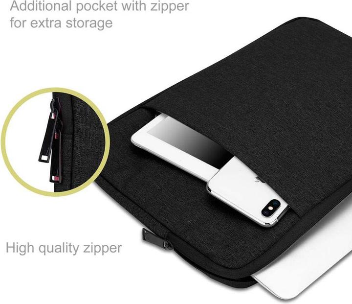 Actual product image Cadorabo Fabric Laptop Bag 14 Inch (14", Universal)