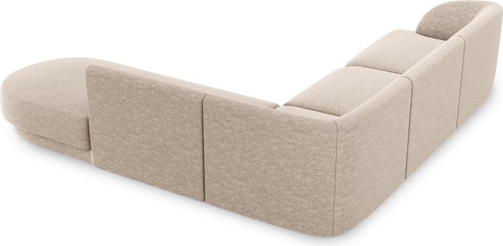 Actual product image Micadoni Right Corner Sofa, "Miley", 6 Seats, 255x248x70Made in Europe (Corner sofa)