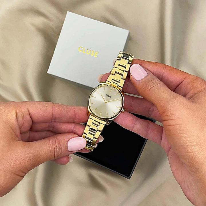 Immagine prodotto Cluse Féroce Petite Gold (Orologio da polso analogico, 32 mm)