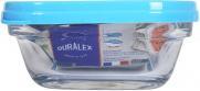 Produktbild Duralex freshbox rechteckige Lunchbox 0,4l blauer Deckel