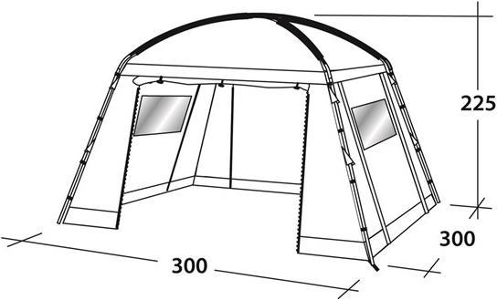 Produktbild Outwell Oklahoma (300 cm, 300 cm)