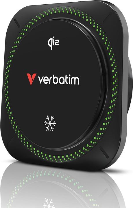 Actual product image Verbatim Charge'n'Drive Magnetic Wirel.Car Charger Qi2 RGB 31860