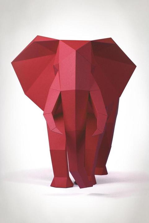 Actual product image Liebesreh ELEFANT ROSA - Craft set elephant pink