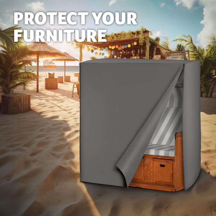 Produktbild tectake Schutzhülle für Strandkorb