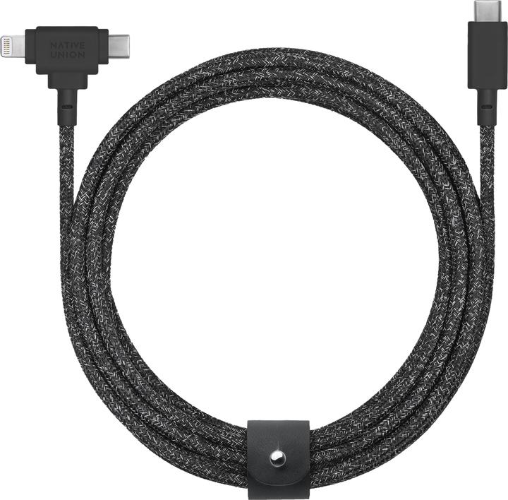 Actual product image Native Union Belt Cable Duo (1.50 m, USB 3.0, 60 W)