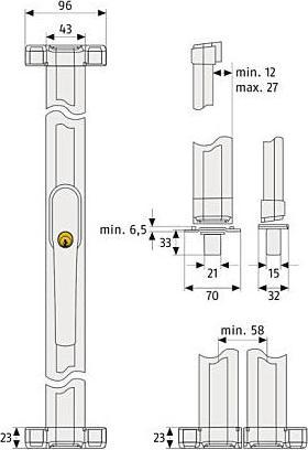 Produktbild Abus FOS550 S AL0125