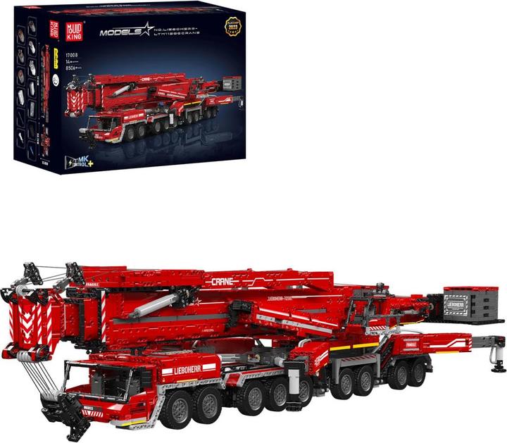 Mould King LTM 11200 Crane - red