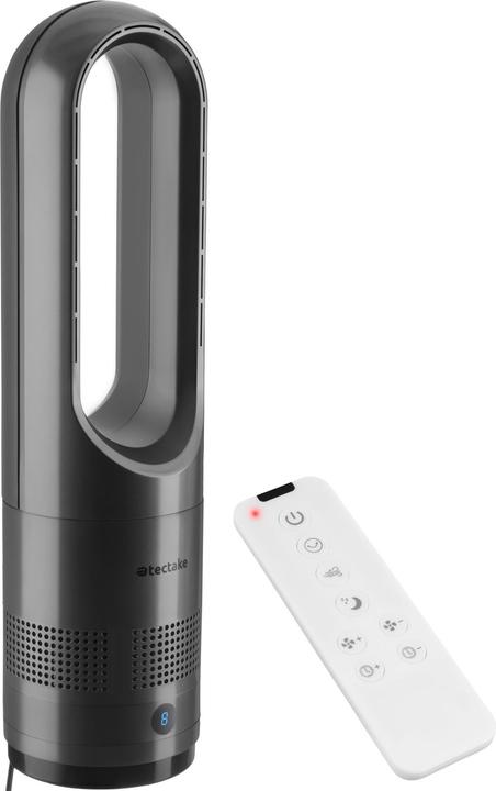 Actual product image tectake Tower Fan Polar, 80° oscillation, incl. timer (55 dB)