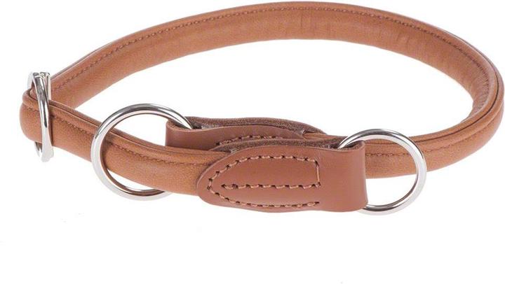 Hunter Hundehalsband Ro Soft Elk cognac Grösse: max (50, Hund)