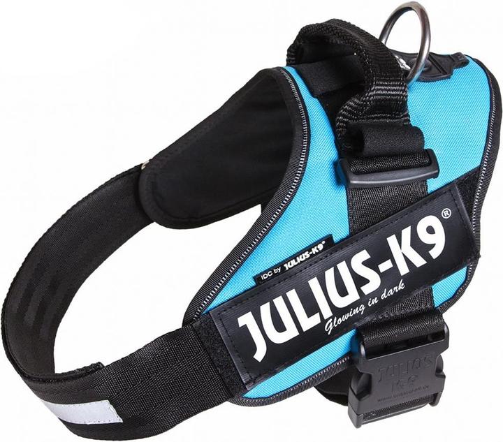 Image du produit Julius-K9 IDC®-Powergeschirr aquamarine Taille 1 : Tour de poitrine 63-85 cm (1, Chien, Sport canin)