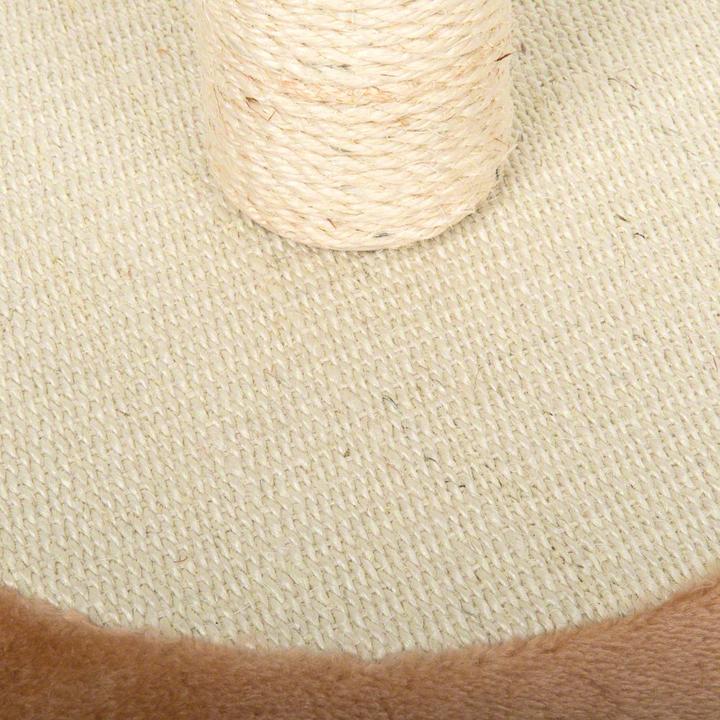 Actual product image Karlie Banana-Leaf Cat Tree Little Hole (93 cm, Beige)