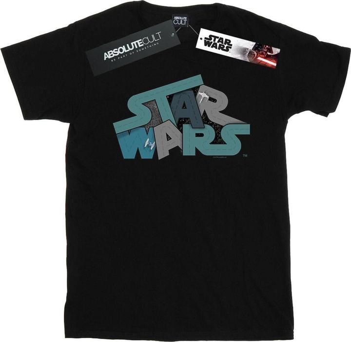 Star Wars Death Star Jumble Logo TShirt (5XL)