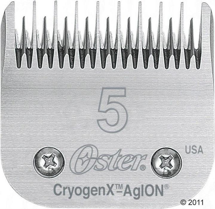 Oster Clipping heads for clippers, clipping head no. 5 (length 6.3 mm, skip tooth) (Dog, Cat)
