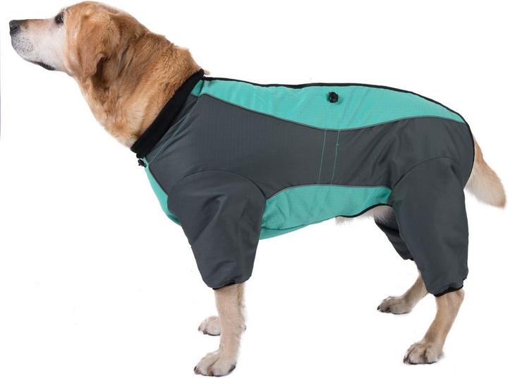 Produktbild zooplus Hundeoverall Mint Rückenlänge 70 cm (Grösse 6XL) (Hundemantel)