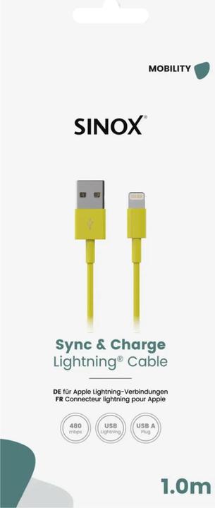 Produktbild Sinox SOE02801 (1 m, USB 2.0)