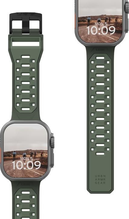 Immagine prodotto UAG Cinturino civile - Apple Watch Ultra/42/44/45mm - drappo d'oliva- (Silicone)