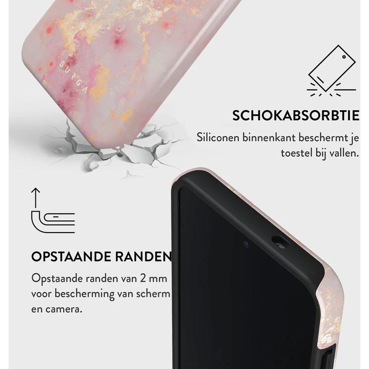 Productafbeelding Burga Tough Case Samsung Galaxy S25 - Golden Coral (Samsung Galaxy S25)