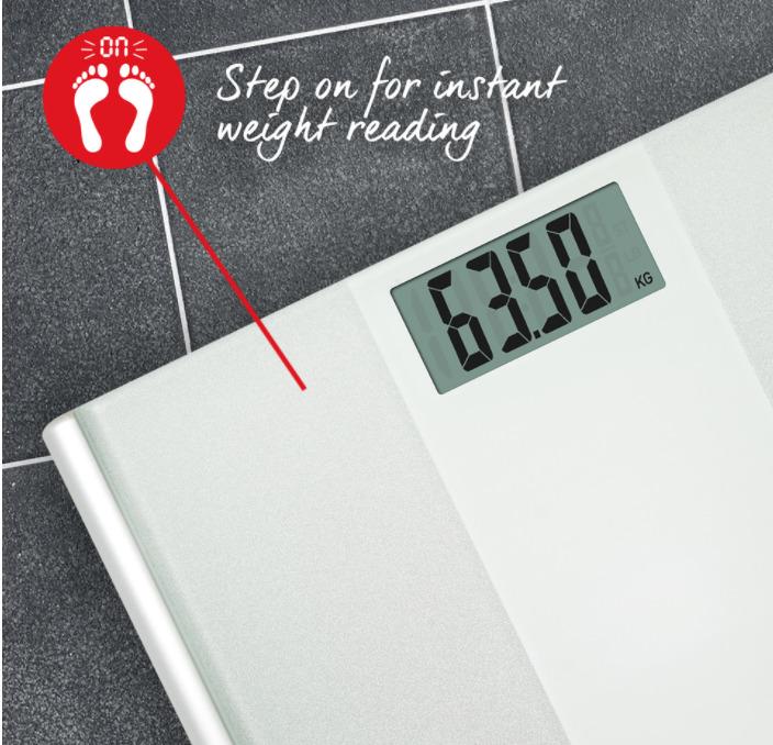 Produktbild Salter 9009 WH3R Ultimate Accuracy Electronic Bathroom Scales white (180 kg)