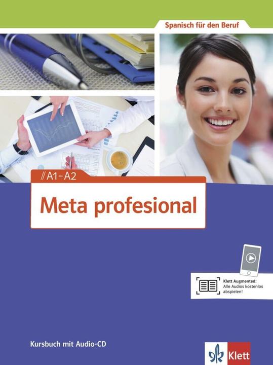 Produktbild Meta profesional. Kursbuch mit Audio-CD A1-A2 (Deutsch, Ernst Klett Sprachen, 2014)