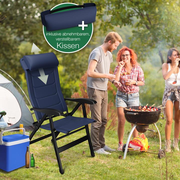 Image du produit Aktivshop Klappstuhl aktiv Camping mit Beinauflage