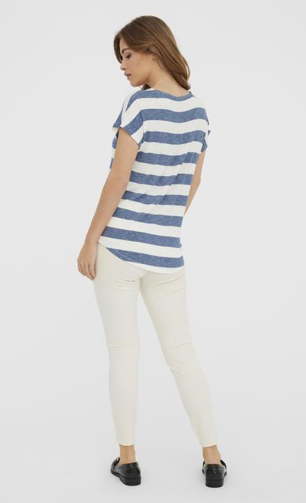 Actual product image Vero Moda Striped top with short sleeves (S)