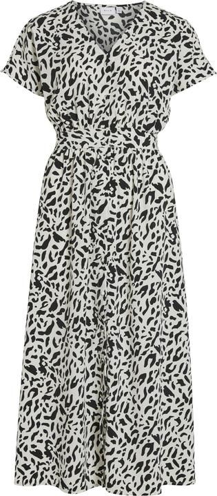 Produktbild Vila Geknöpftes Kurzarm Midikleid (38)