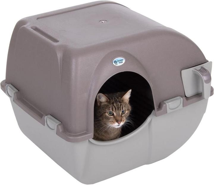 Produktbild Omega Paw Roll'n Clean selbstreinigende Katzentoilette (Selbstreinigendes Katzenklo)