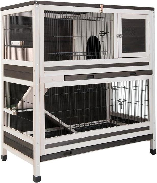 Produktbild zooplus Kleintierkäfig Lounge wei (Pakete