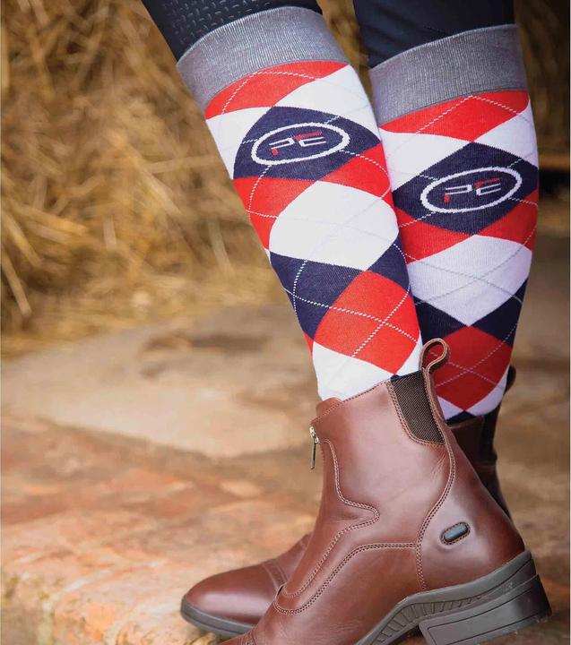 Produktbild Premier Equine 2er-Set dicke Winter-Reitsocken für Kinder (One Size)