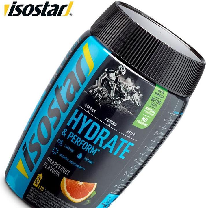 Produktbild Isostar Hydrate & Perform (Zitrone, 1 Stk., 400 g)