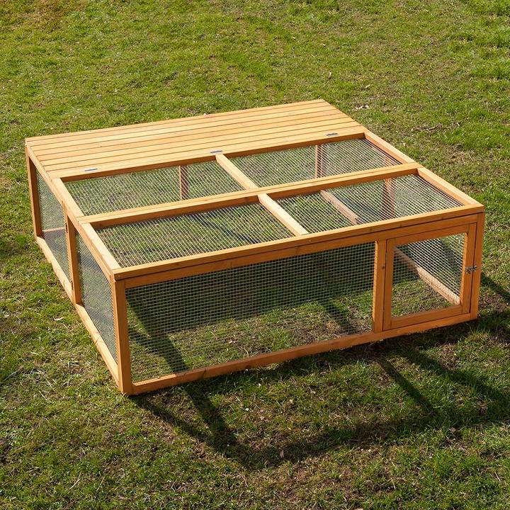 Produktbild zooplus Freilaufgehege Outback Springtime large aus Holz