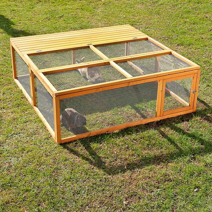 Produktbild zooplus Freilaufgehege Outback Springtime large aus Holz