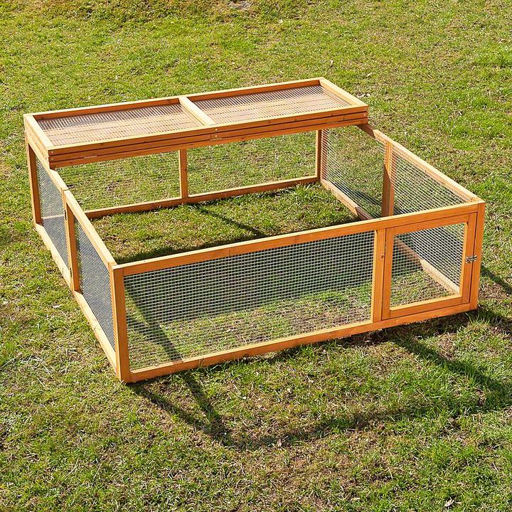 Produktbild zooplus Freilaufgehege Outback Springtime large aus Holz